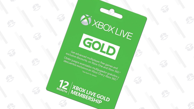 12 meses de Xbox Live Gold | $44 | eBayGráfico: Shep McAllister